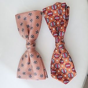 Vintage Sherman Clipper Bowties Bow Ties - 2